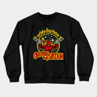 Church Of Satan - Home of Rock 'N' Roll (Colour) Crewneck Sweatshirt